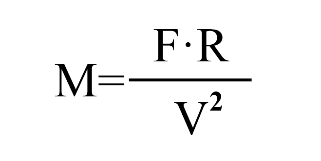 Newton's formula for gravity