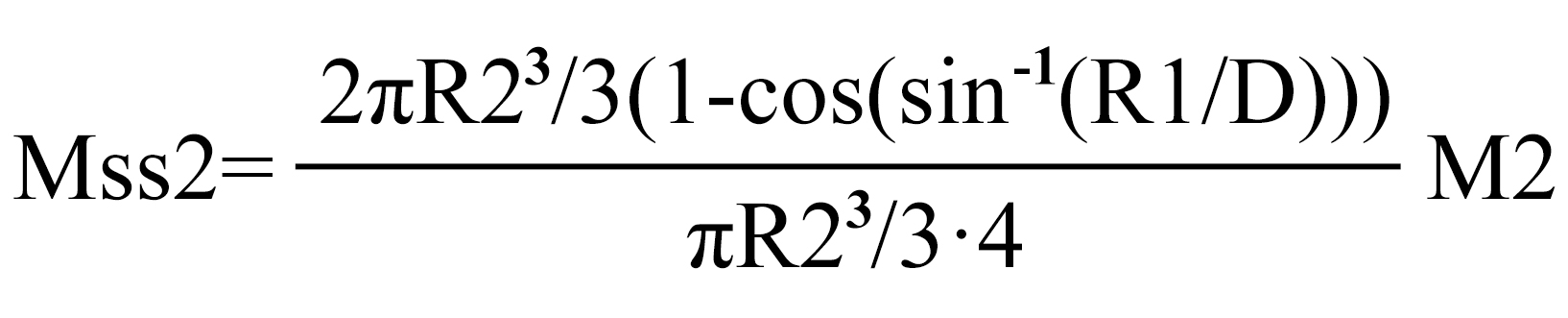 Equation for Mss2